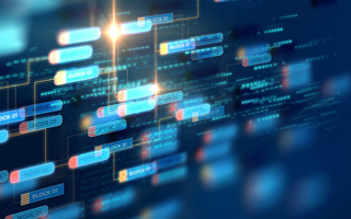 Blockchain concept image