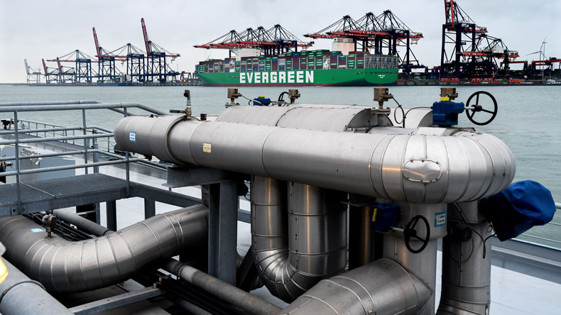 Bunkering meter system at Rotterdam