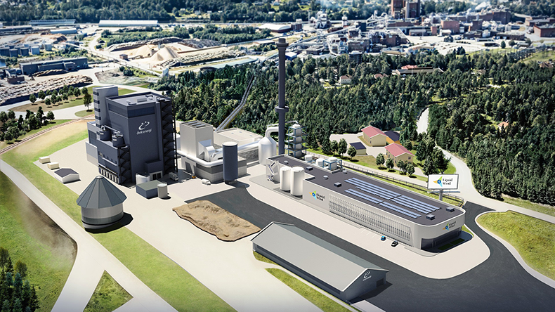 Ørsted green methanol production facility in Sweden, FlagshipOne