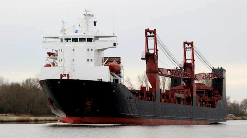 ship on canal