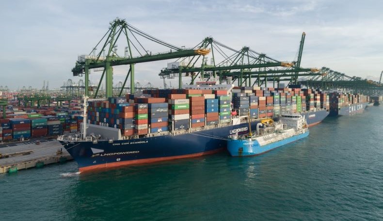 CMA CGM LNG Bunkering in Singapore