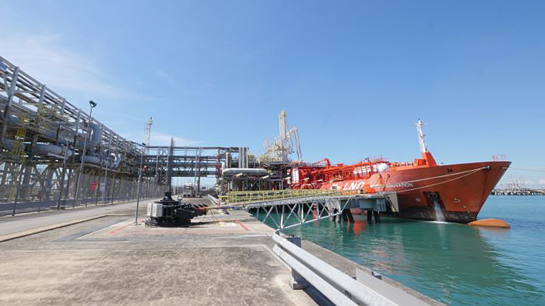 Norgas Innovation at SLNG terminal
