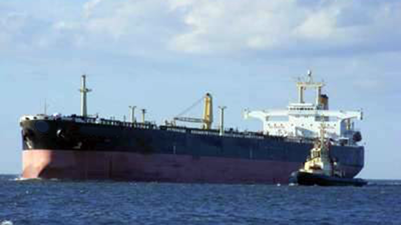 Tanker Pablo at sea