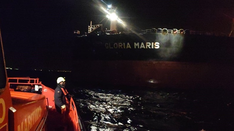 Gloria Maris collided with HMM St Petersburg