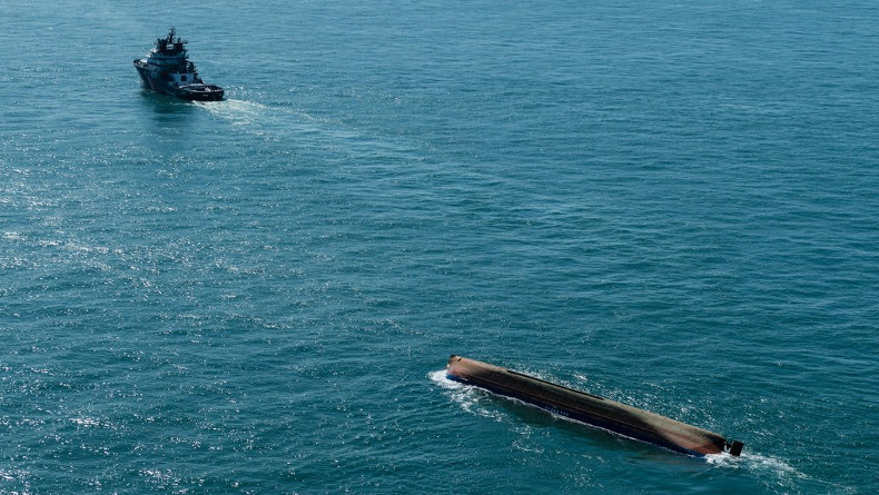 Britannica Hav collision capsized