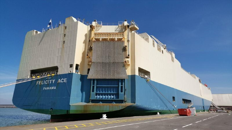 Felicity Ace vessel