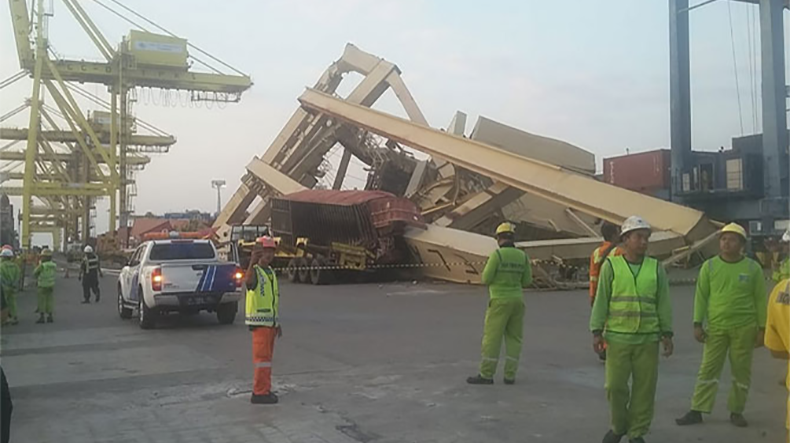 Soul of Luck crane hit Java July 2019