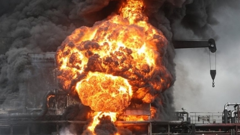 Stolt tanker fire