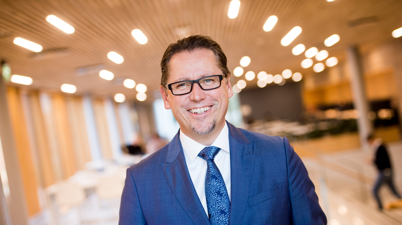 Remi Eriksen, president and chief executive of DNV GL, which  changes its name (and branding) to DNV from March 1, 2021.