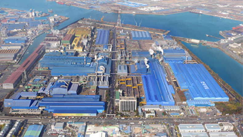Hyundai Steel's site in Incheon