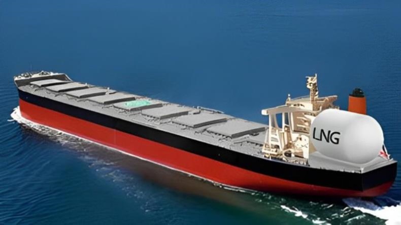 MOL LNG-fuelled capesize vessel
