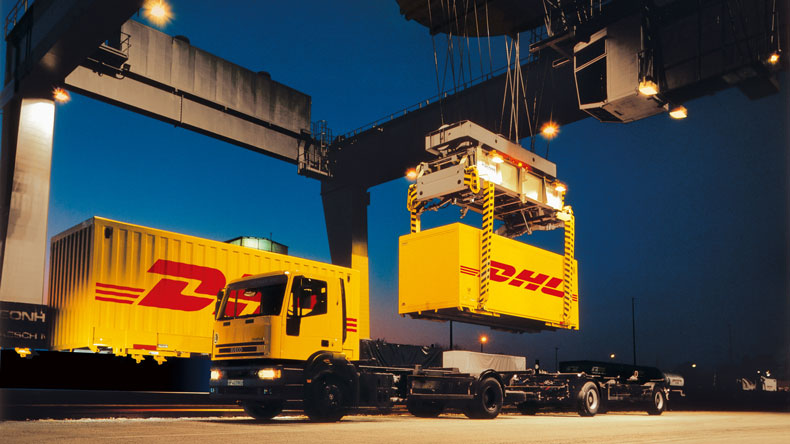 DHL box handling