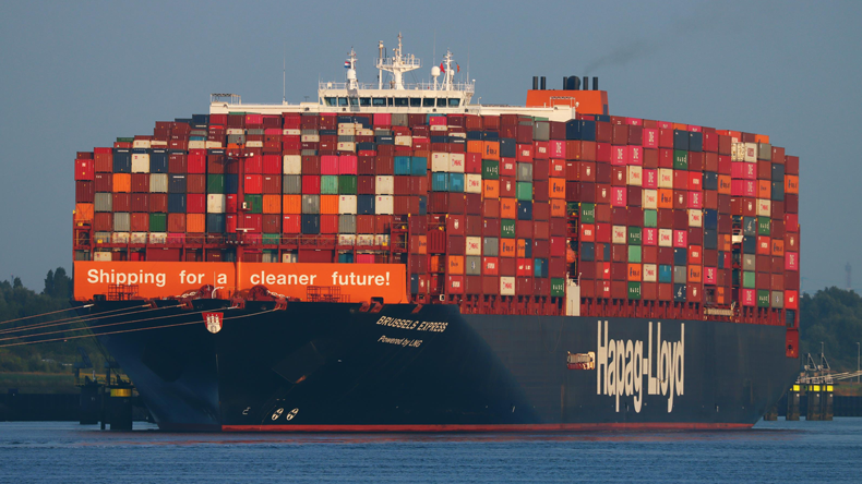 The LNG-powered Brussels Express. Pic from Hasenpusch