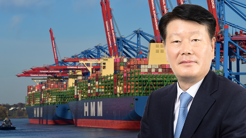 Kyung-bae Kim, chief executive of HMM.