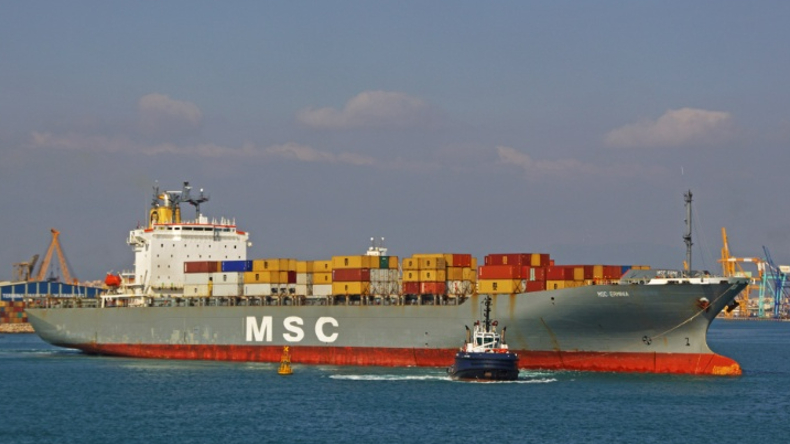 MSC 3720 teu containership MSC Erminia 