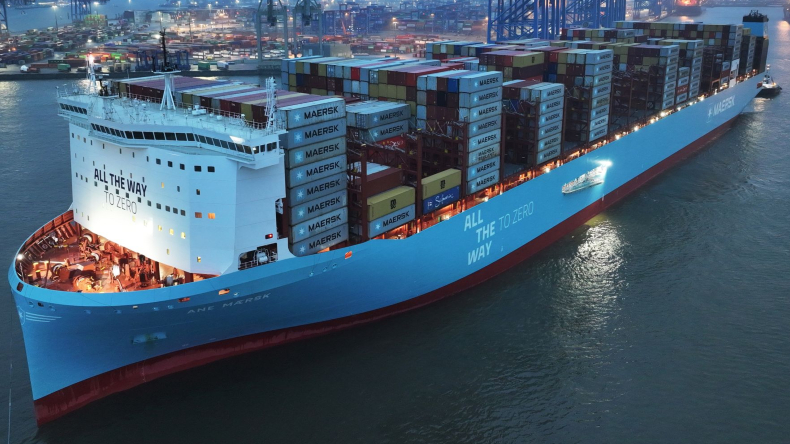 Maersk_Equinox class, methanol fuel containership 
