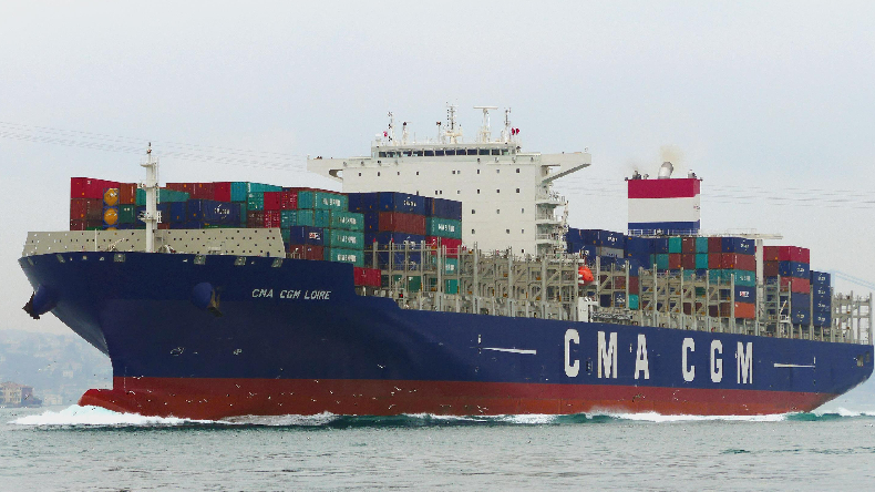 CMA CGM 9,300 teu containership 
