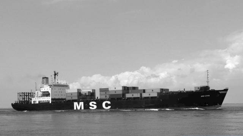 MSC 1982 built containership MSC Eyra 