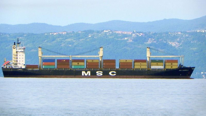 MSC 1,900 teu containership MSC Gabriella 