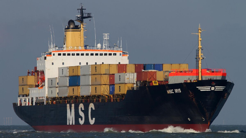 1982-built containership MSC Iris