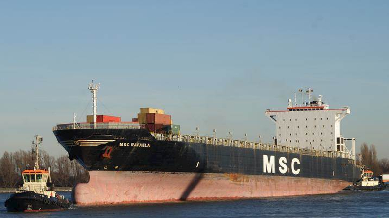 MSC 1996-built MSC Rafaela 