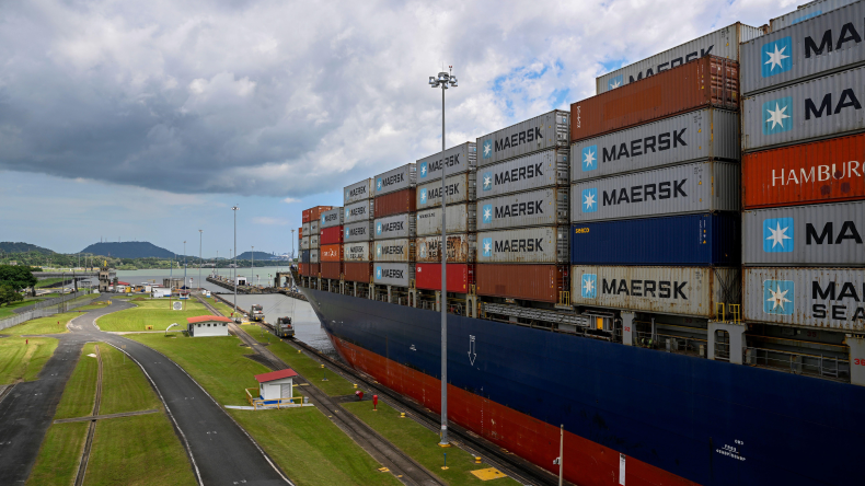 new Panama Canal transit