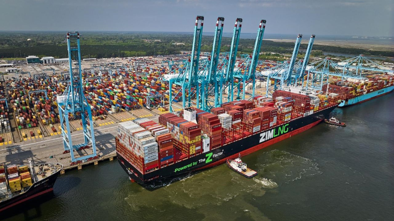 Zim ship in Virginia