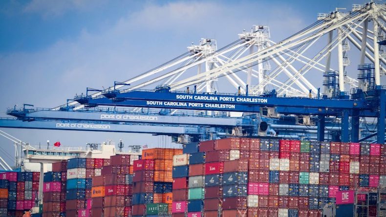 South Carolina’s port of Charleston. Credit: English Purcell / SC Ports
