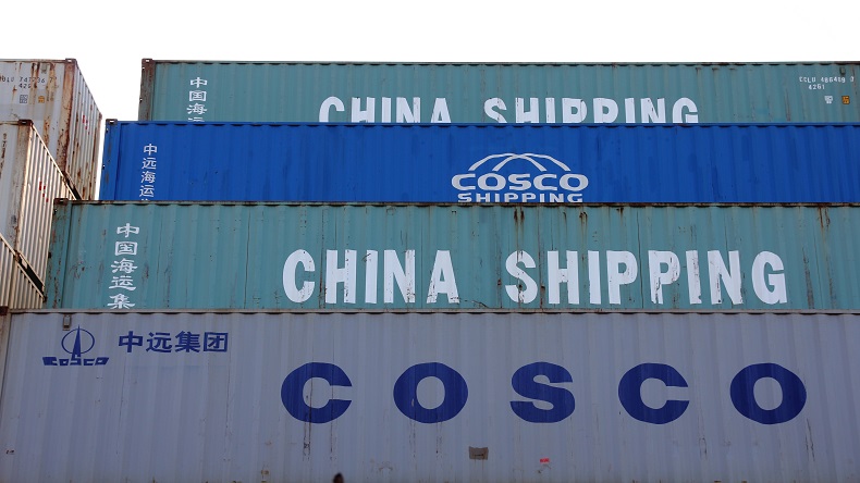 China shipping containers
