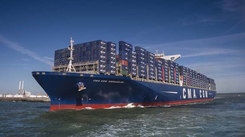 the 18,000 teu CMA CGM Kerguelen