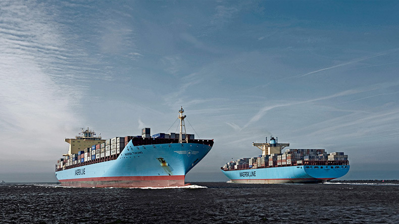 Maersk containers