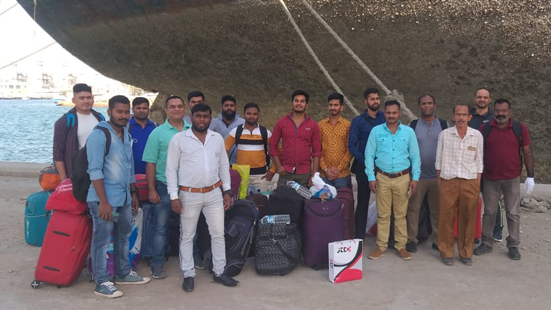 Abandoned crew to be repatriated