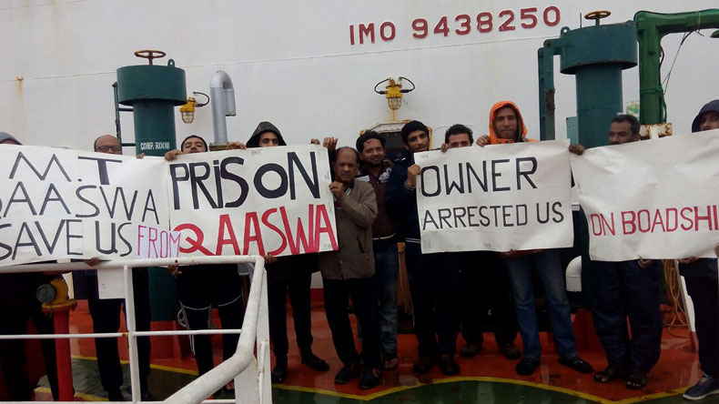 Qaaswa crew members