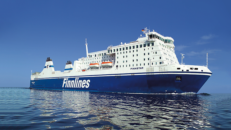 Finnlines’ Finnstar ferry at sea