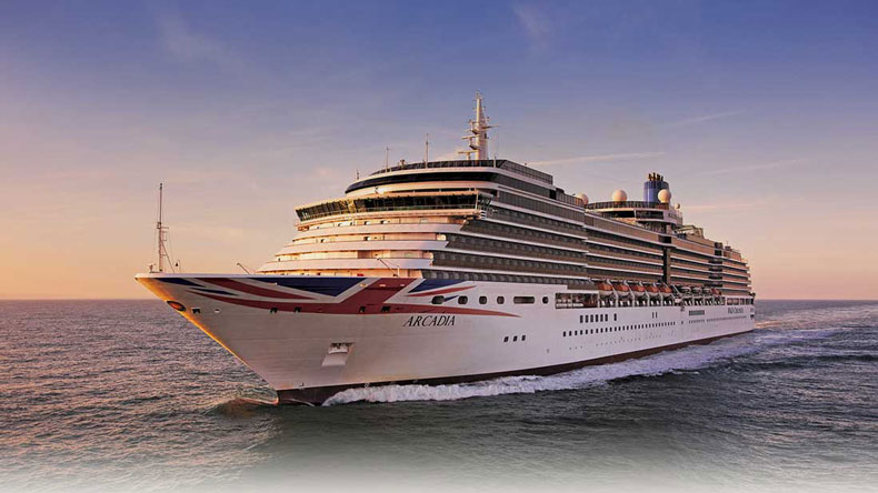 P&O Cruises vessel Arcadia
