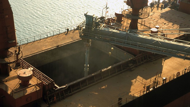Grains loading