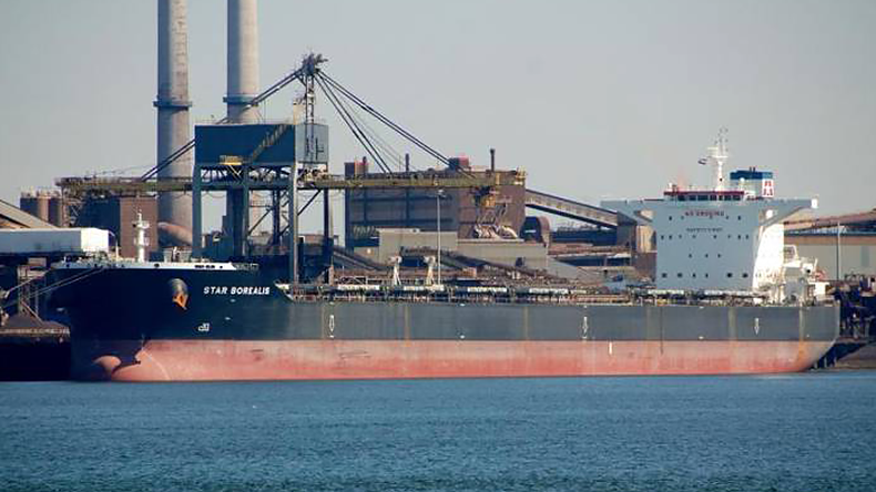 Capesize Star Borealis at port