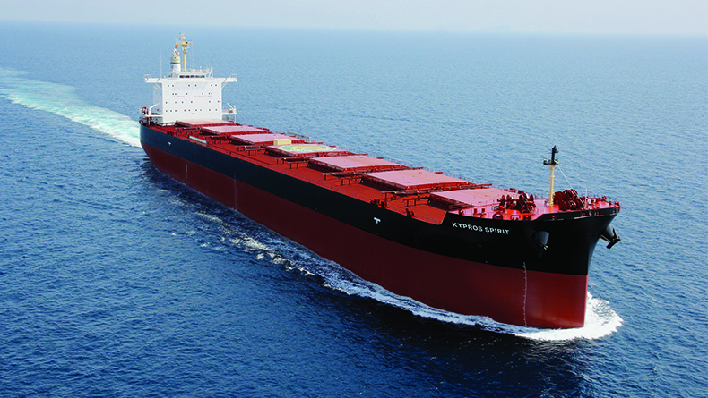 Safe Bulkers’ 2016-built panamax Kypros Spirit 