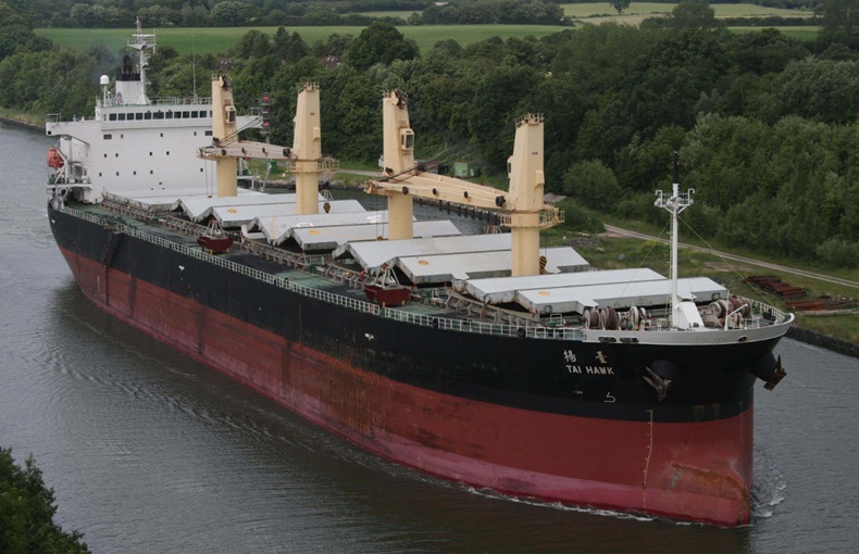 Tai Hawk dry bulk carrier Taiwan Navigation