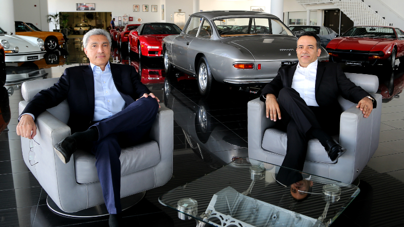 Tomini Shipping chairman Imtiaz Shaikh and chief executive Nitin Mehta.