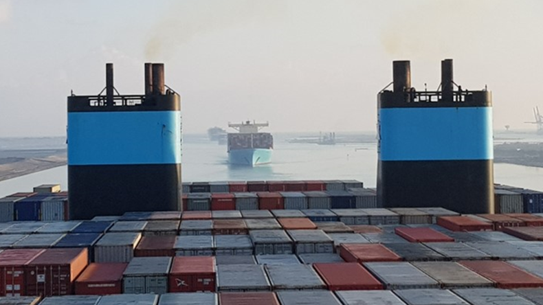 Mette Maersk biofuel trial