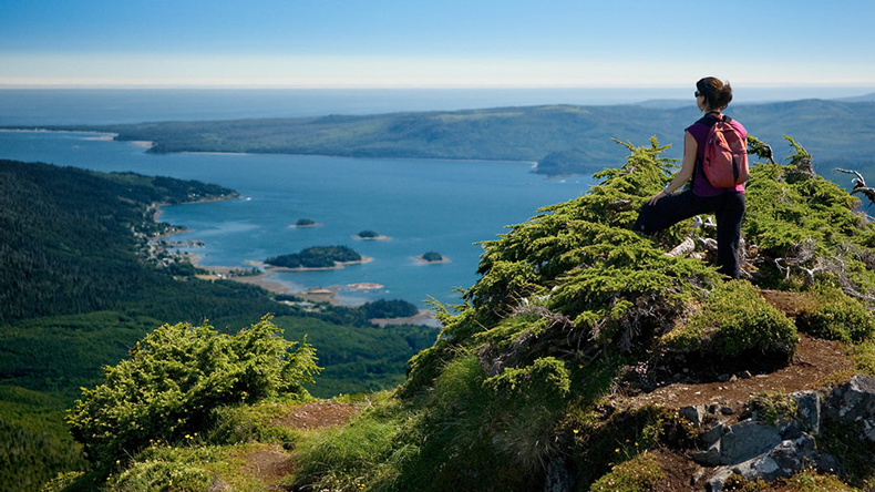 coastal view, northern British Columbia