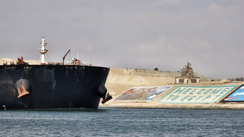 Suez Canal entrance, Ismailia 