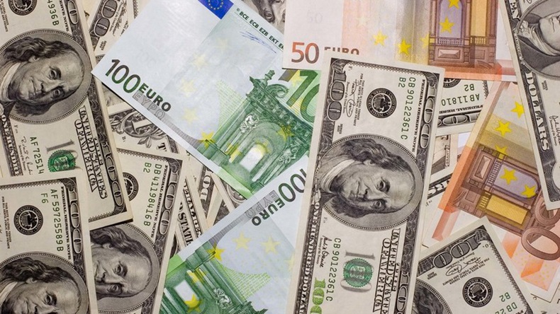 Dollars and euros