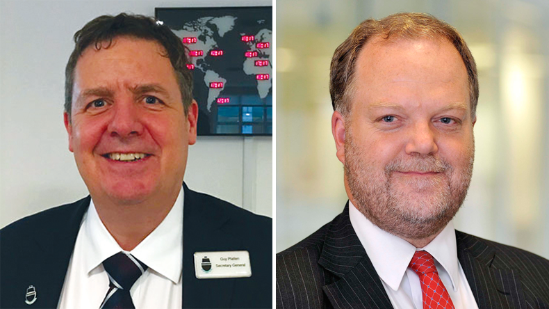 Guy Platten, left, and Richard Greiner