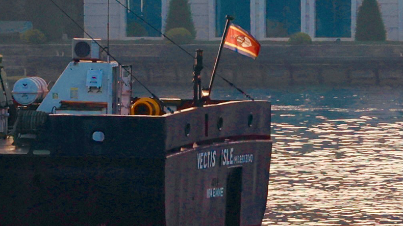 Vectis Isle ship flying the flag of Eswatini