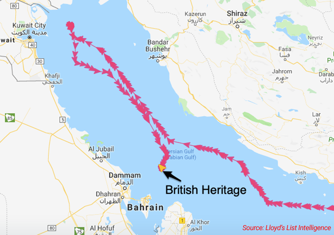Tanker British Heritage course