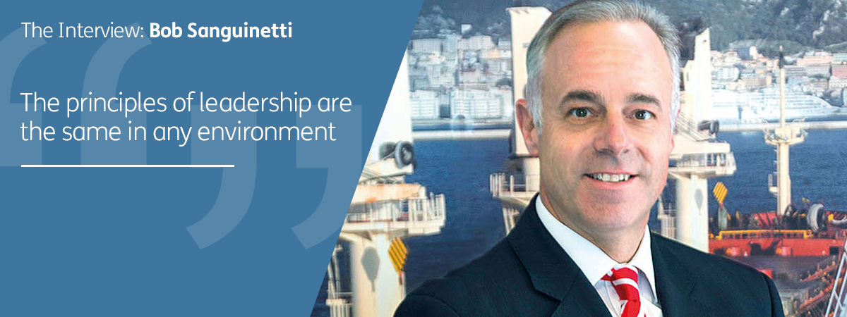 Bob Sanguinetti UK Chamber of Shipping