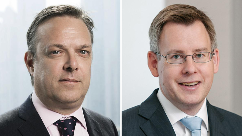 Andrew Baird, left, and Patrick Smith, partners at Watson Farley & Williams.
