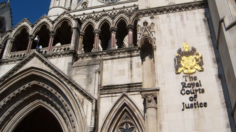 Royal Courts of Justice in London